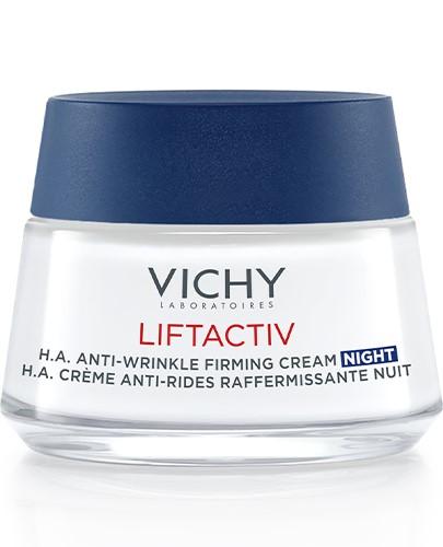 Vichy Liftactiv przeciwzmarszczkowy krem ujędrniający z kwasem hialuronowym na noc, 50 ml
